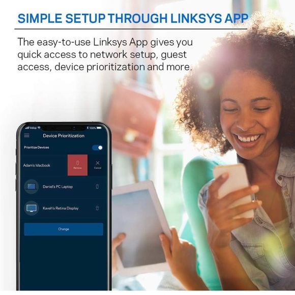 Linksys EA6350 Dual-Band Wi-Fi Router (AC1200 Fast Wireless Router) - Picture 5 of 10